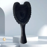 Professional Mini Tangle Angel Hairbrush Comb Anti-static Hair Brush Detangling Air Cushion Comb For Salon Hairdressing Tools