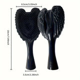 Professional Mini Tangle Angel Hairbrush Comb Anti-static Hair Brush Detangling Air Cushion Comb For Salon Hairdressing Tools