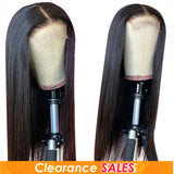Rebecca 4X4 Straight Lace Front Wig Bone Straight Human Hair For Women Human Lace Wigs Brazilian Lace Wigs Straight Frontal Wigs