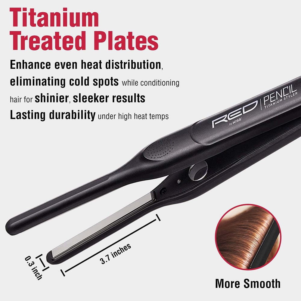 Red by Kiss Pencil Titanium Styler 3/10