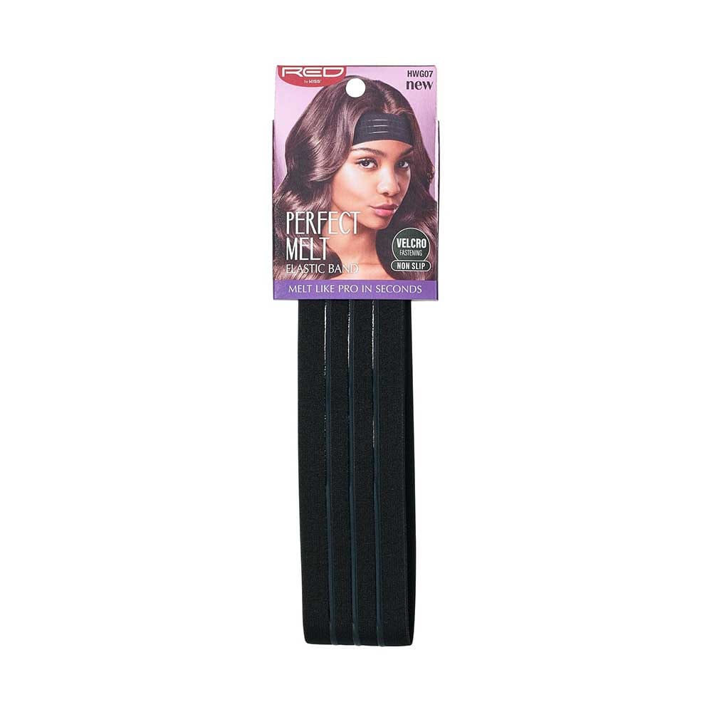 Red By Kiss Perfect Melt Elastic Band with Silicone (Black)