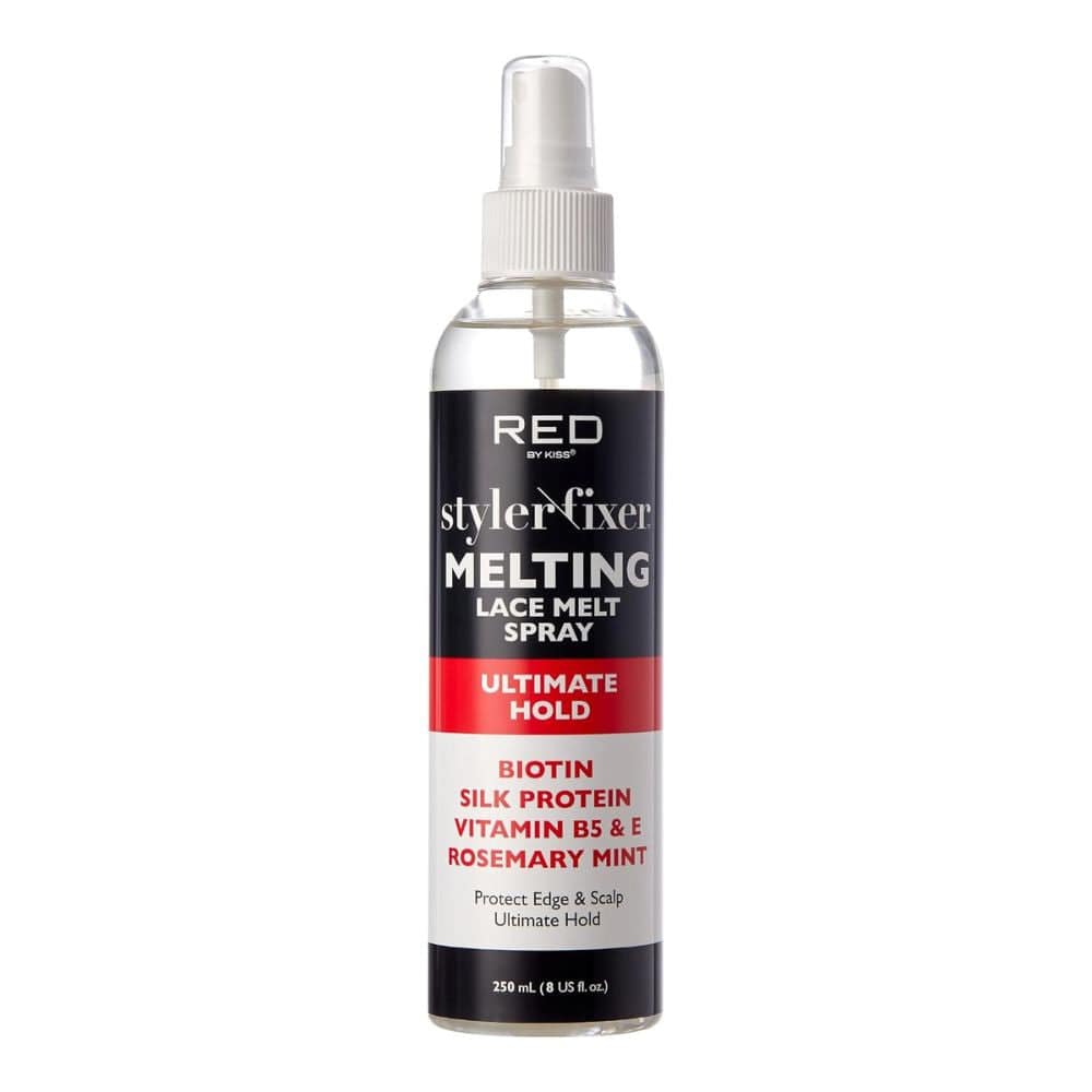 Red By Kiss Styler Fixer Lace Melting Spray 8 oz