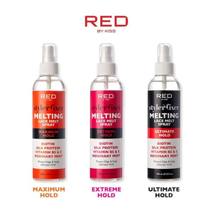 Red By Kiss Styler Fixer Lace Melting Spray 8 oz