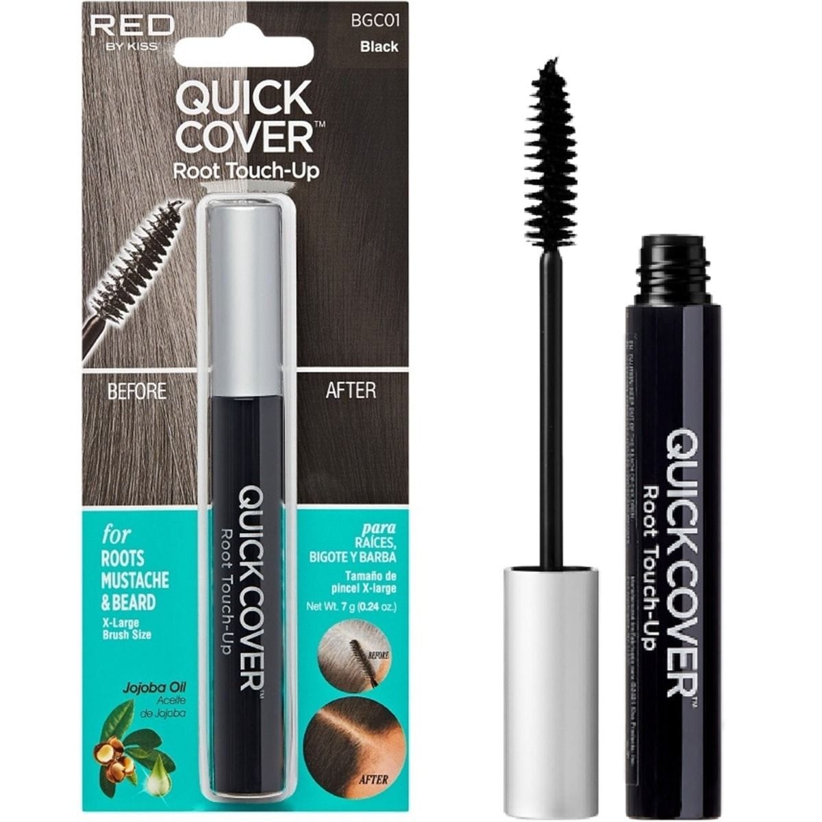 Red  Quick  Cover  Root Touch up  Jet Black  BGC04