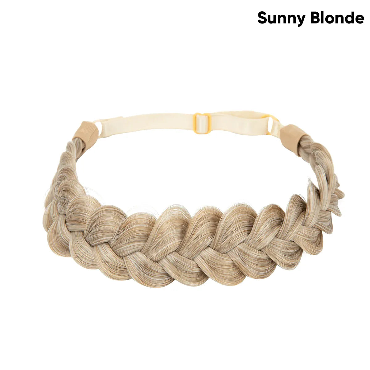Sarah's synthetic French braided headband/hairband, a bohemian-style hair accessory for women, perfect for creating braided hair
