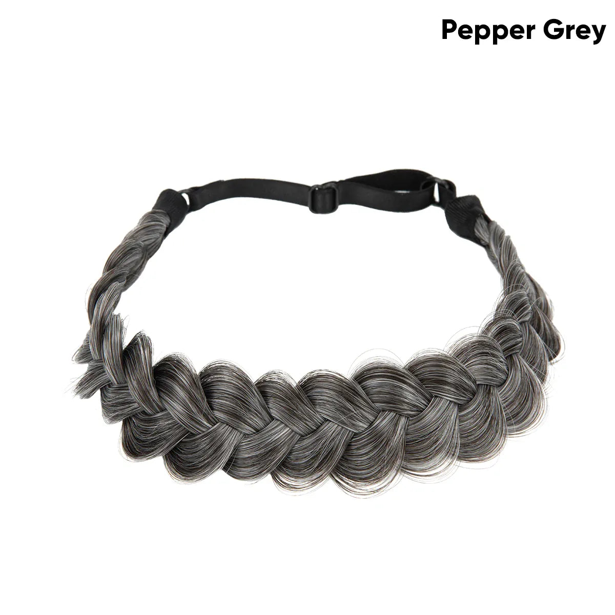 Sarah's synthetic French braided headband/hairband, a bohemian-style hair accessory for women, perfect for creating braided hair