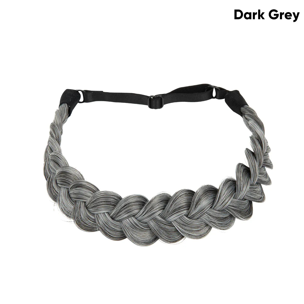 Sarah's synthetic French braided headband/hairband, a bohemian-style hair accessory for women, perfect for creating braided hair