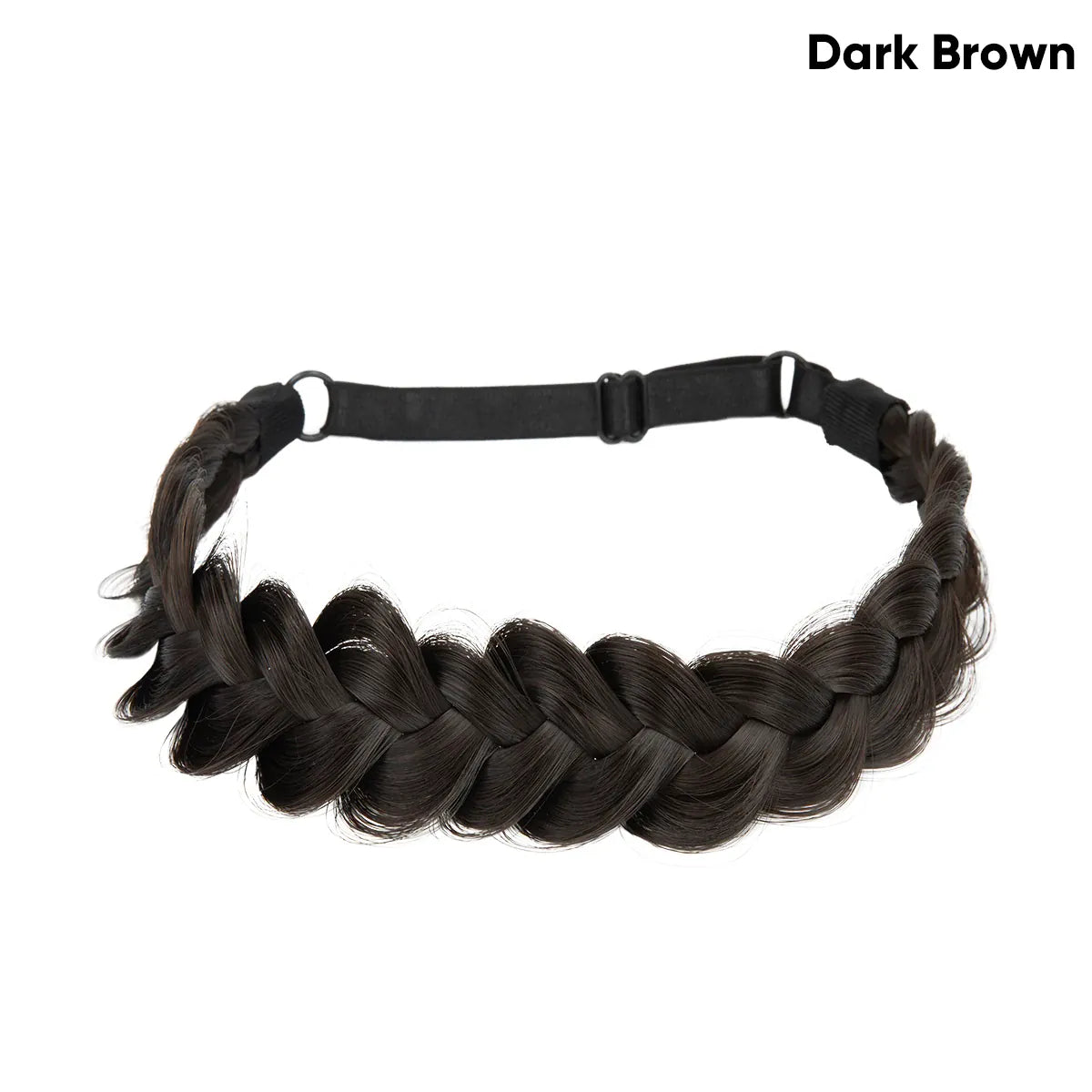 Sarah's synthetic French braided headband/hairband, a bohemian-style hair accessory for women, perfect for creating braided hair