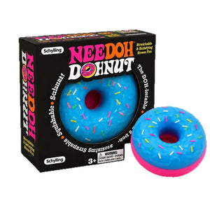 Schylling NeeDoh Dippin' Dazzlers Jelly Donut Squishy Fidget Toy, Soft Slow Rising Sensory Stress Relief