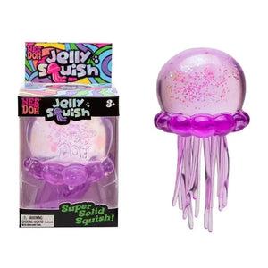 Schylling NeeDoh Jellyfish Squishy Fidget Toy, Soft Sensory Stress Relief Squeeze for Kids and Adults