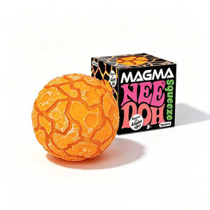 Schylling NeeDoh Magma Ball Squishy Fidget Toy, Soft Sensory Stress Relief Squeeze