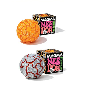 Schylling NeeDoh Magma Ball Squishy Fidget Toy, Soft Sensory Stress Relief Squeeze