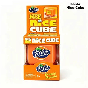 Schylling NeeDoh Nice Cube Nice-Sicle Squishy Fidget Toy, Sensory Stress Relief Squeeze Cube for Kids and Adults