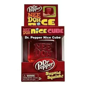 Schylling NeeDoh Nice Cube Nice-Sicle Squishy Fidget Toy, Sensory Stress Relief Squeeze Cube for Kids and Adults