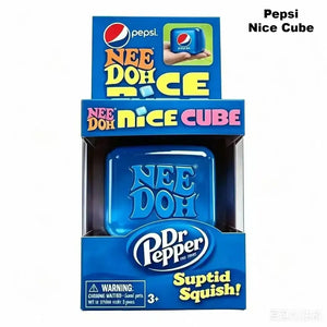 Schylling NeeDoh Nice Cube Nice-Sicle Squishy Fidget Toy, Sensory Stress Relief Squeeze Cube for Kids and Adults