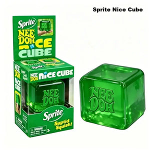 Schylling NeeDoh Nice Cube Nice-Sicle Squishy Fidget Toy, Sensory Stress Relief Squeeze Cube for Kids and Adults