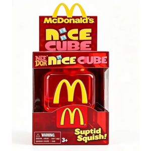 Schylling NeeDoh Nice Cube Squishy Fidget Toy, Soft Sensory Stress Relief Desk Squeeze