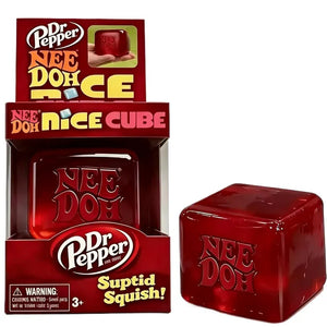 Schylling NeeDoh Nice Cube Squishy Fidget Toy, Soft Sensory Stress Relief Desk Squeeze
