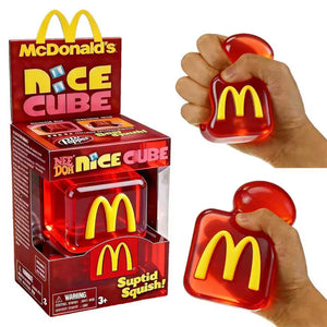 Schylling NeeDoh Nice Cube Squishy Fidget Toy, Soft Sensory Stress Relief Desk Squeeze