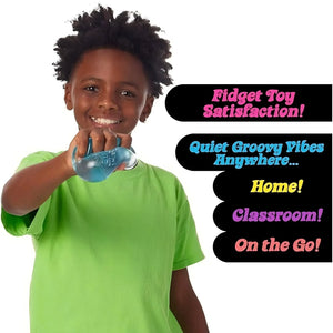 Schylling NeeDoh Nice Cube Stress Relief Toy, Soft Sensory Fidget Block for Kids and Adults