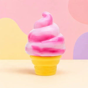 Schylling NeeDoh Nice-Sicle Ice Cream Squishy Fidget Toy, Soft Sensory Stress Relief Squeeze