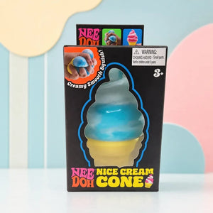 Schylling NeeDoh Nice-Sicle Ice Cream Squishy Fidget Toy, Soft Sensory Stress Relief Squeeze