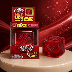 Schylling NeeDoh Sprite Cube & Drop Squishy Fidget Toy, Colorful Stretchable Sensory Stress Relief Squeeze