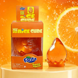 Schylling NeeDoh Sprite Cube & Drop Squishy Fidget Toy, Colorful Stretchable Sensory Stress Relief Squeeze