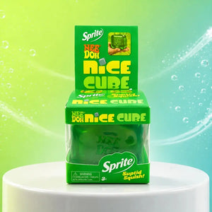 Schylling NeeDoh Sprite Cube & Drop Squishy Fidget Toy, Colorful Stretchable Sensory Stress Relief Squeeze