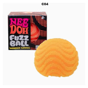 Schylling NeeDoh Squishy Fidget Toy, Slow Rebound Sensory Toy, Popsicle Jellyfish Ice Cube or Fuzz Ball for Kids and Adults