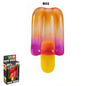 Schylling NeeDoh Squishy Fidget Toy, Slow Rebound Sensory Toy, Popsicle Jellyfish Ice Cube or Fuzz Ball for Kids and Adults