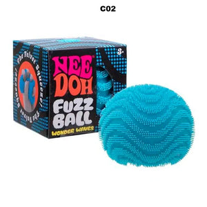 Schylling NeeDoh Squishy Fidget Toy, Slow Rebound Sensory Toy, Popsicle Jellyfish Ice Cube or Fuzz Ball for Kids and Adults