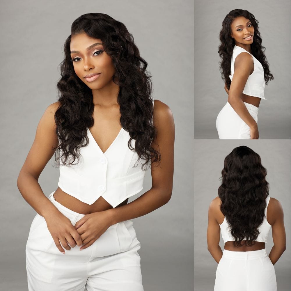 Sensationnel 13A Virgin Human Hair 13X4 HD Lace Frontal Wig - Body Wave