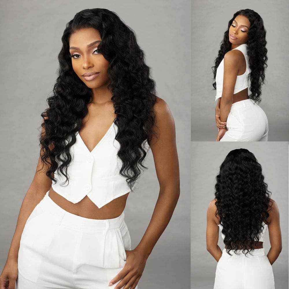 Sensationnel 13A Virgin Human Hair 13X4 HD Lace Frontal Wig - Loose Wave