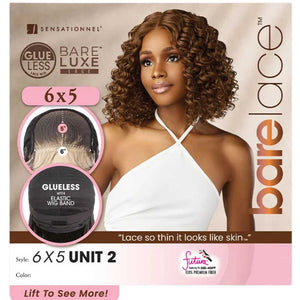 Sensationnel Bare Luxe Synthetic Glueless Lace Wig - 6x5 Unit 2