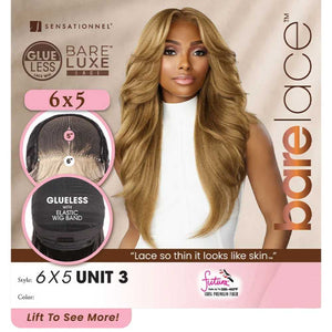 Sensationnel Bare Luxe Synthetic Glueless Lace Wig - 6x5 Unit 3