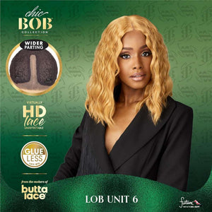 Sensationnel Butta Chic Bob Glueless HD Lace Wig - Lob Unit 6