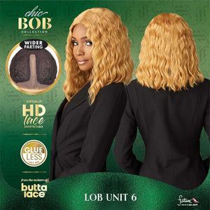 Sensationnel Butta Chic Bob Glueless HD Lace Wig - Lob Unit 6