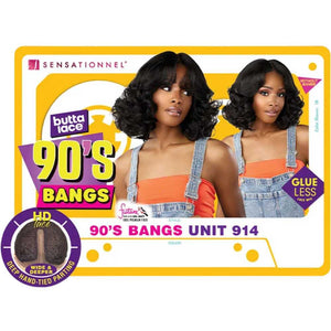 Sensationnel Butta HD Lace Front Wig - 90's Bangs Unit 914