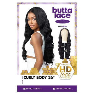 Sensationnel Butta HD Lace Front Wig - Curly Body 26"