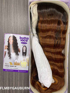 Sensationnel Butta HD Lace Front Wig - Loose Crimp 28″