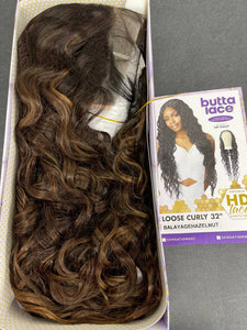 Sensationnel Butta HD Lace Front Wig - Loose Curly 32"