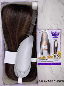 Sensationnel Human Hair Blend Butta HD Lace Front Wig - STRAIGHT 32 (613)
