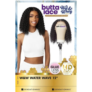Sensationnel Butta HD Lace Front Wig - W&W Water Wave 12"