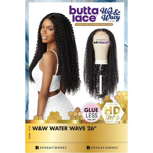 Sensationnel Butta HD Lace Front Wig - W&W Water Wave 26"
