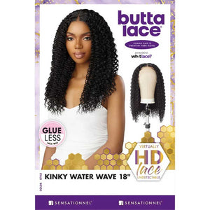 Sensationnel Butta HD Lace Wig - Kinky Water Wave 18"