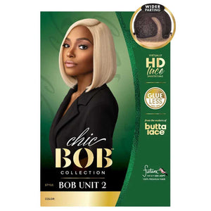 Sensationnel Chic Bob Synthetic Lace Wig - Bob Unit 2