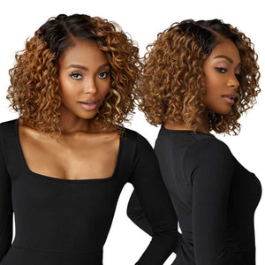 Sensationnel Chic Bob Synthetic Lace Wig - Lob Unit 3