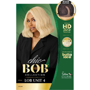 Sensationnel Chic Bob Synthetic Lace Wig - Lob Unit 4