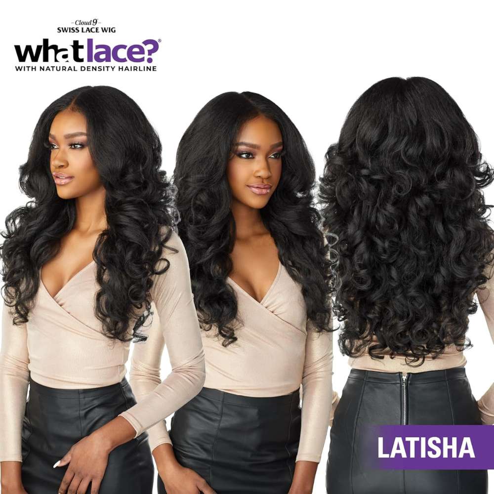 Wig new wig Alert curly lacefront swisslace 2020 Sensationnel Lace Front Wig Cloud 9 What Lace 13X6 Darlene  main image 2